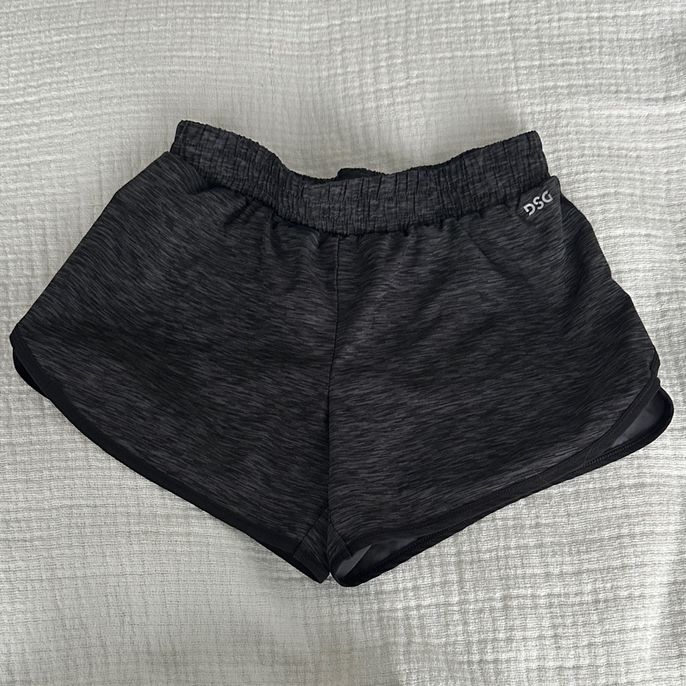 DSG Charcoal Black Athletic Shorts